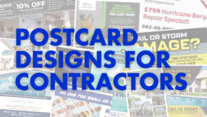 postcard designs for contractors
