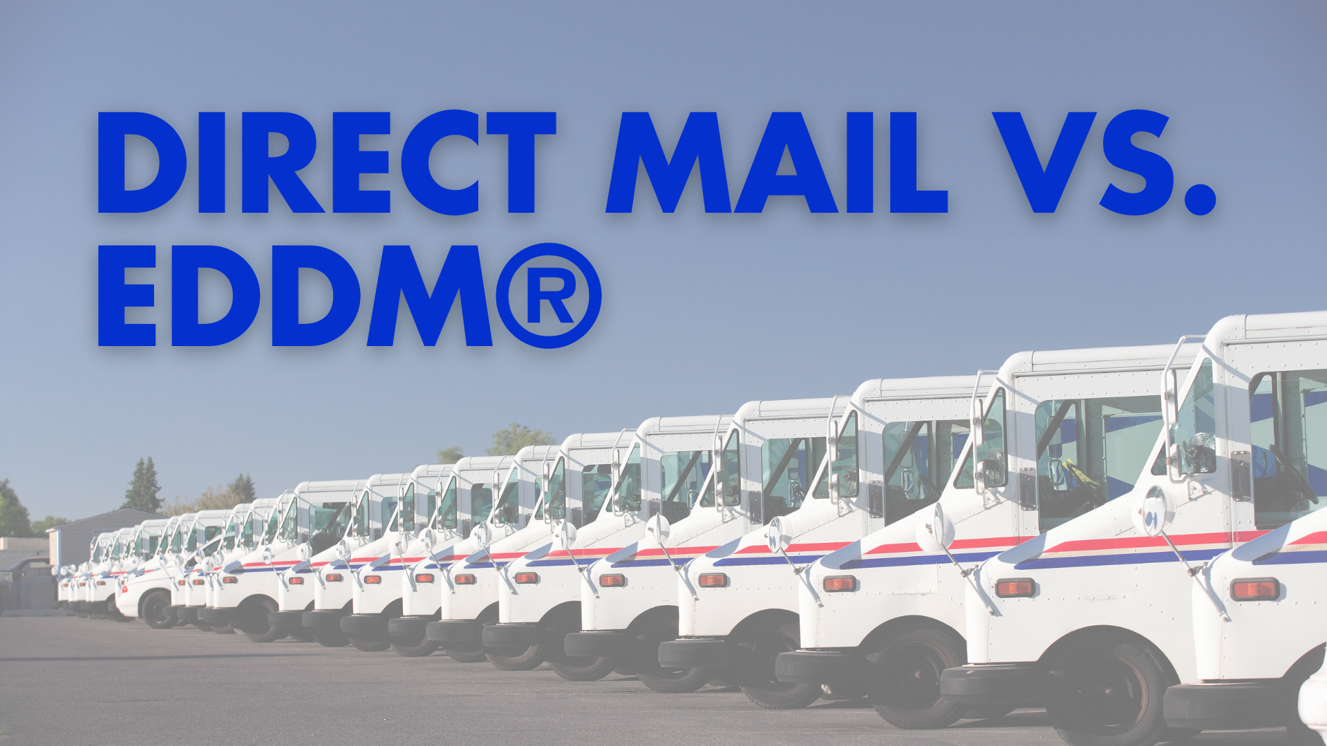 Every Door Direct Mail (EDDM) VS. Traditional Direct Mail Marketing ...