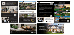 Templeton real estate postcards