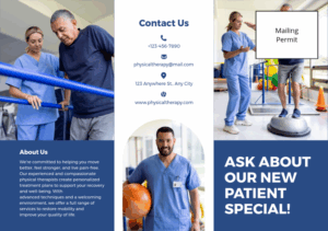 postcard back physical therapy back