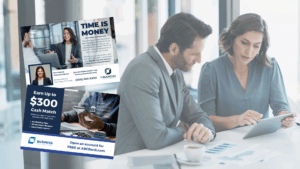 direct mail for financial services 