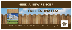 fence postcard front