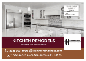kitchen and bath postcard back