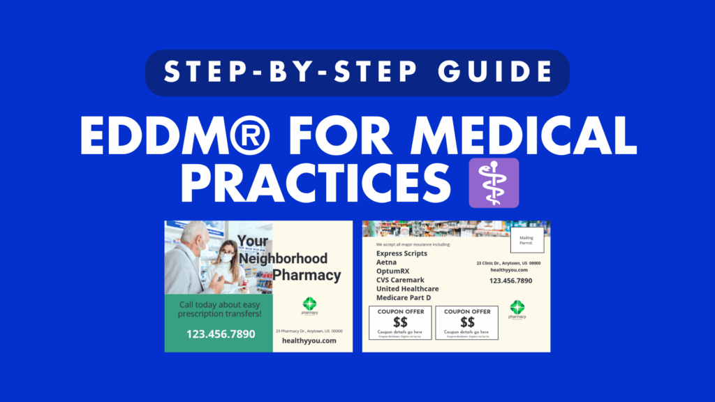 step by step guide for medical direct mail