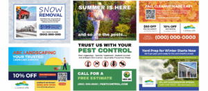 seasonal direct mail for home services