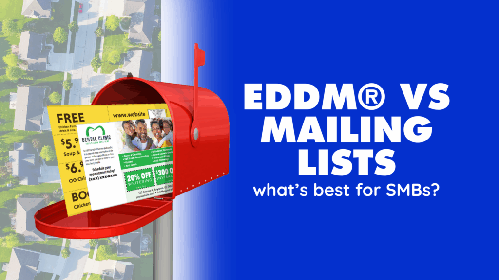 EDDM® VS MAILING LISTS