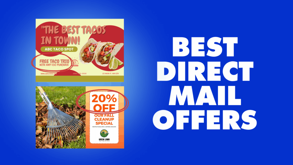 BEST DIRECT MAIL OFFERS